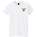 Pembroke Welsh Corgi Embroidered Women's T-Shirt