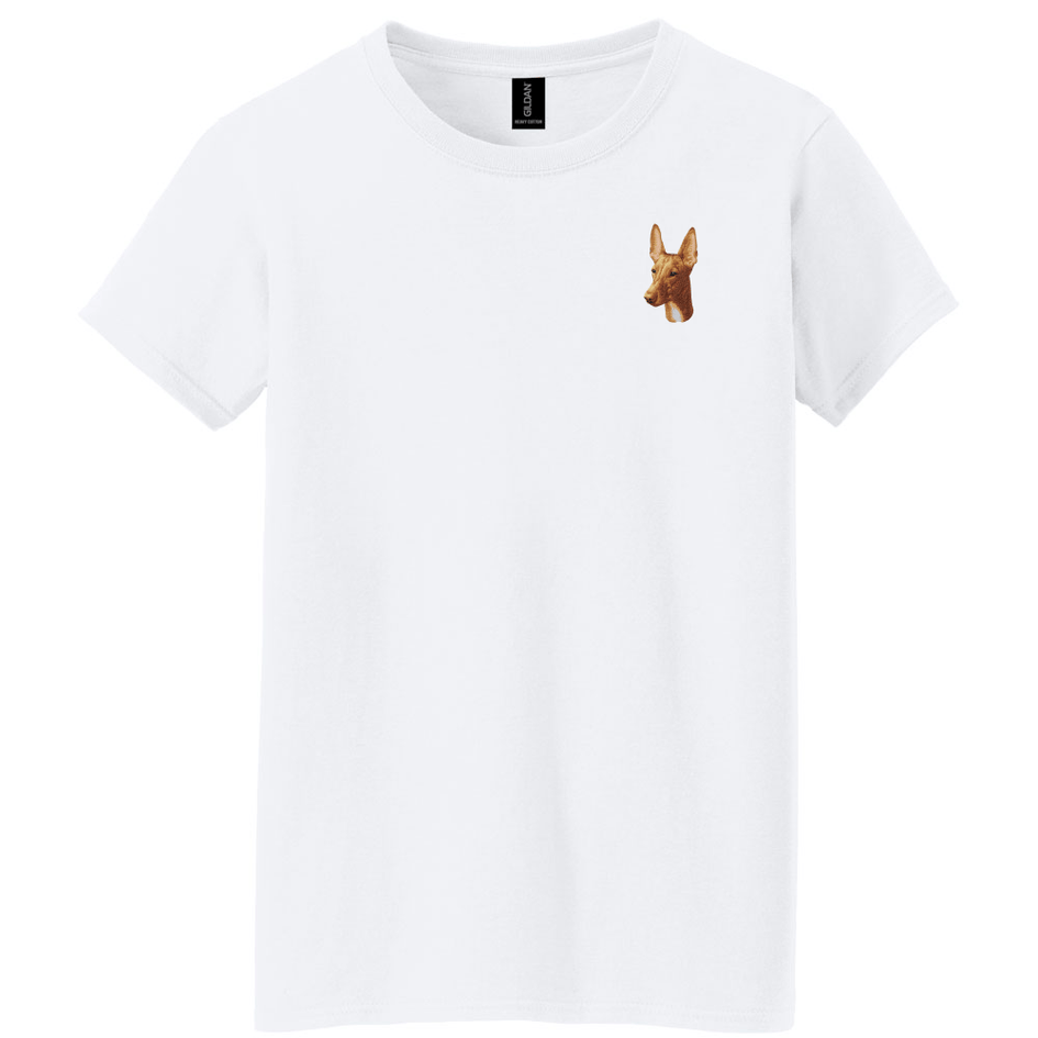 Pharaoh Hound Embroidered Women's T-Shirt