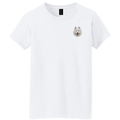 Samoyed Embroidered Women's T-Shirt