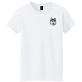 Siberian Husky Embroidered Women's T-Shirt