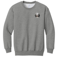 Bearded Collie Embroidered Youth Crewneck Sweatshirt