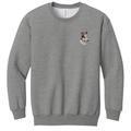 Collie Embroidered Youth Crewneck Sweatshirt