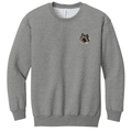 Keeshond Embroidered Youth Crewneck Sweatshirt