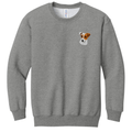 Parson Russell Terrier Embroidered Youth Crewneck Sweatshirt