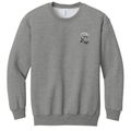 Poodle Embroidered Youth Crewneck Sweatshirt