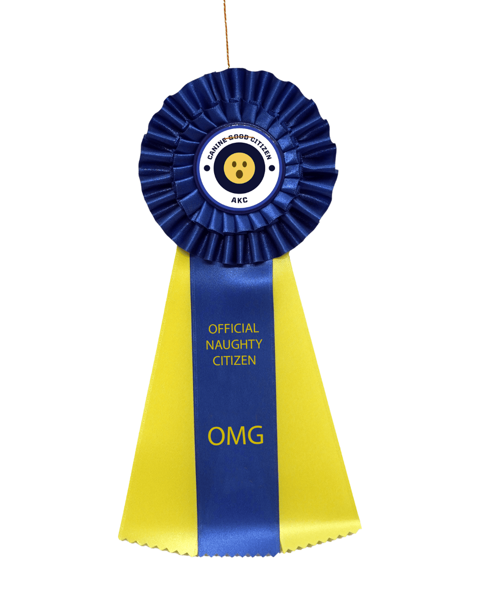 Canine Naughty Citizen Rosettes | AKC Shop