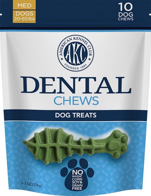 American Kennel Best Dog Treats For Dental Care AKC 20 Count