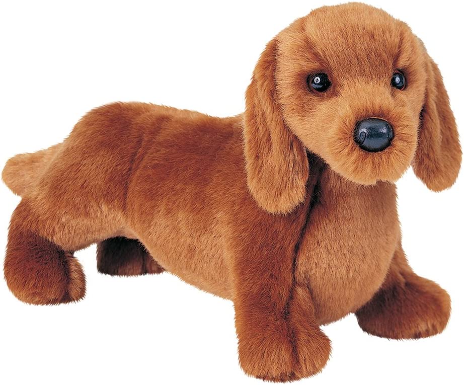 Stuffed dachshund dog clearance toy