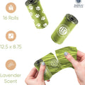 American Kennel Club Extra Thick Dog Poop Bags - Leak-Proof and Scented Waste Bags - 240 Count (16 Refill Rolls) - Durable, Heavy-Duty, Fits Standard Dispensers