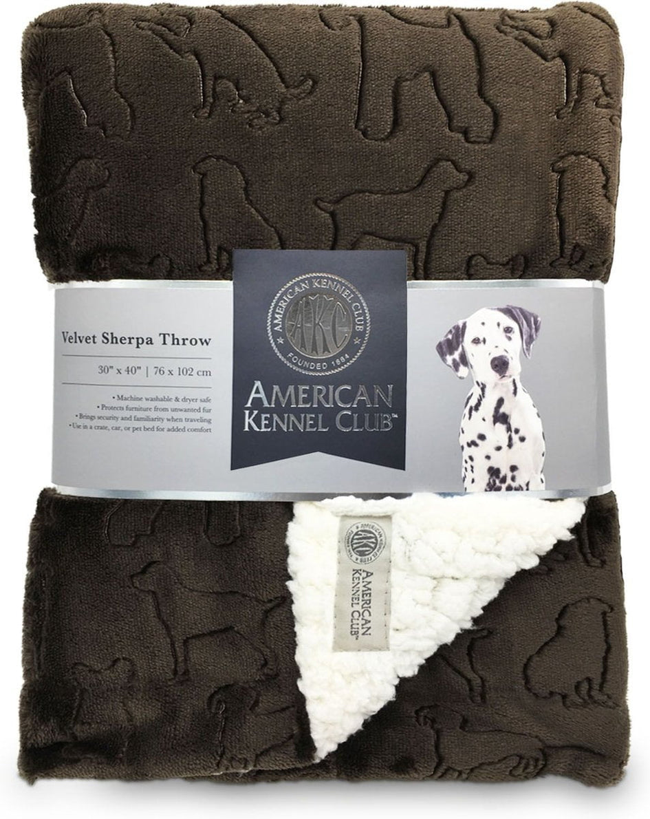 American Kennel Club AKC Embossed Dog Blanket