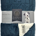 American Kennel Club AKC Embossed Dog Blanket