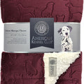 American Kennel Club AKC Embossed Dog Blanket