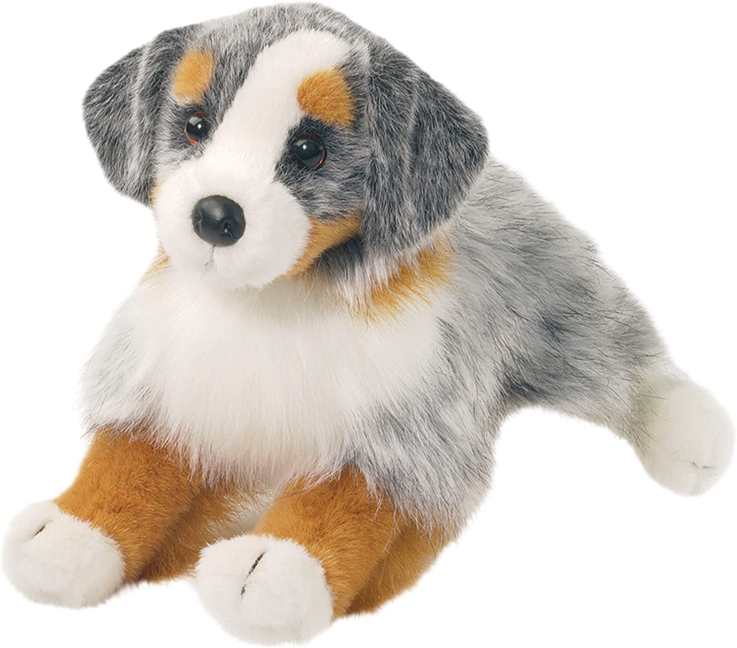 Australian shepherd stuffed 2024 animal blue eyes