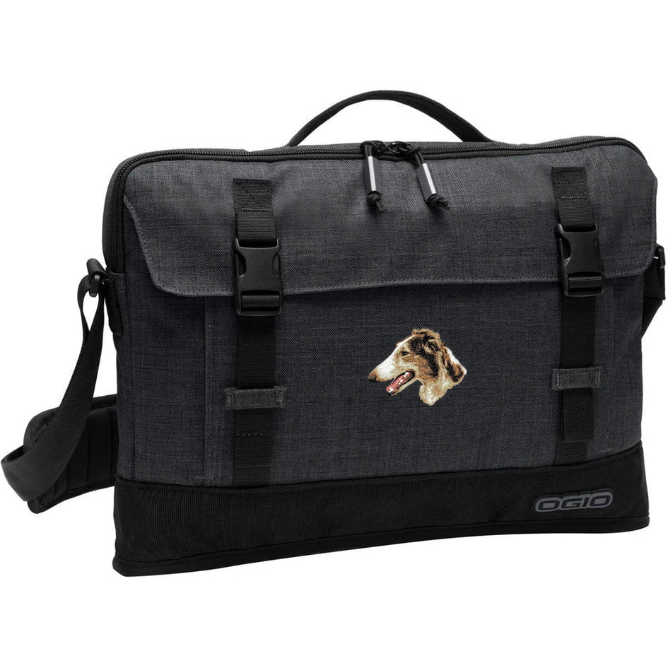 Borzoi Embroidered Apex Slim Bag Laptop/Tablet Case