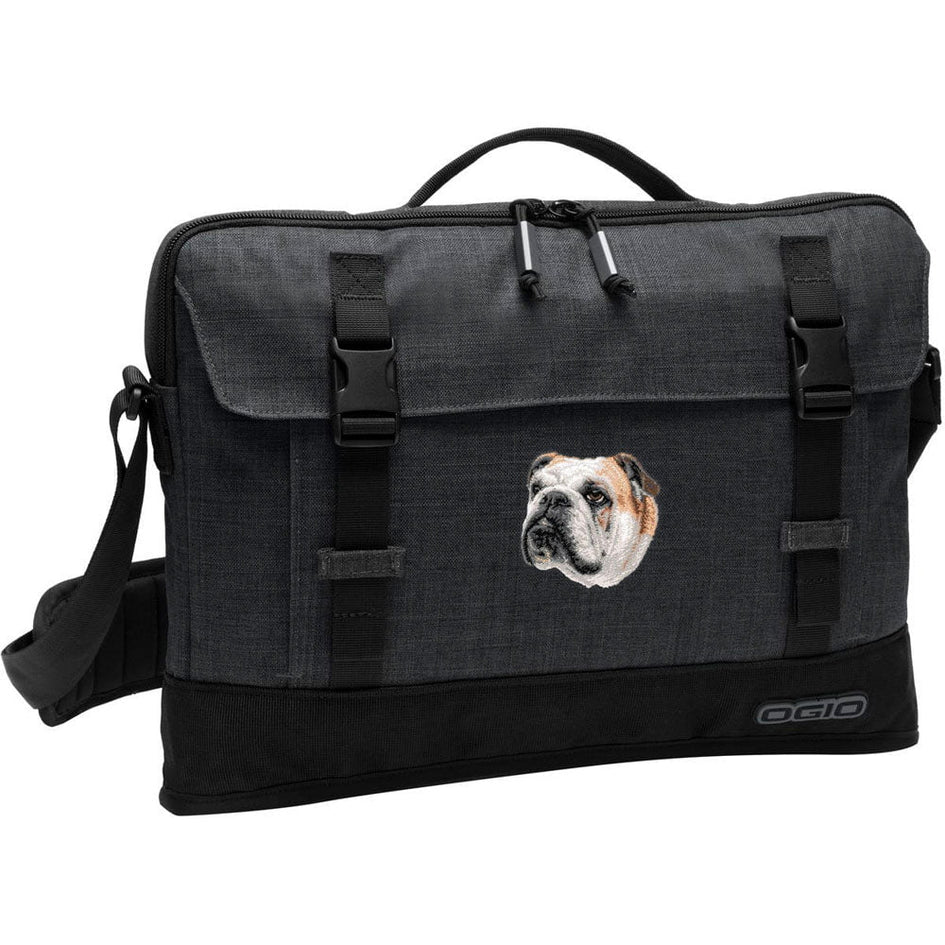 Bulldog Embroidered Apex Slim Bag Laptop/Tablet Case