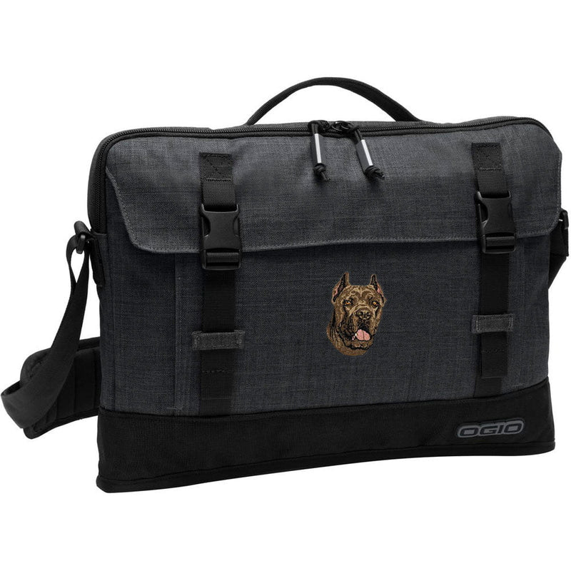 Cane Corso Embroidered Apex Slim Bag Laptop/Tablet Case