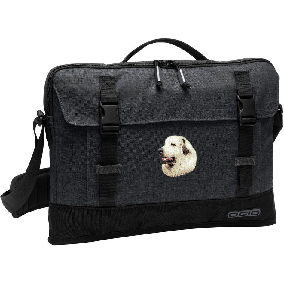 Great Pyrenees Embroidered Apex Slim Bag Laptop/Tablet Case