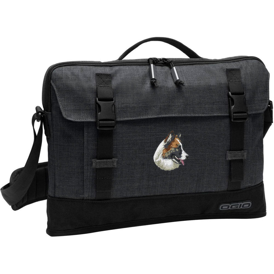 Icelandic Sheepdog Embroidered Apex Slim Bag Laptop/Tablet Case