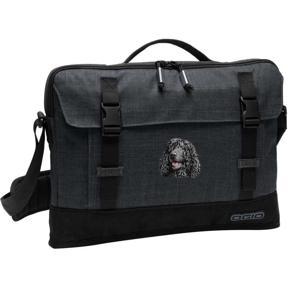 Irish Water Spaniel Embroidered Apex Slim Bag Laptop/Tablet Case
