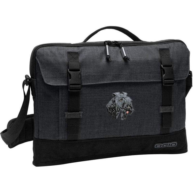 Kerry Blue Terrier Embroidered Apex Slim Bag Laptop/Tablet Case