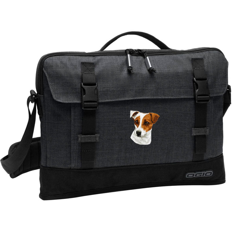 Parson Russell Terrier Embroidered Apex Slim Bag Laptop/Tablet Case