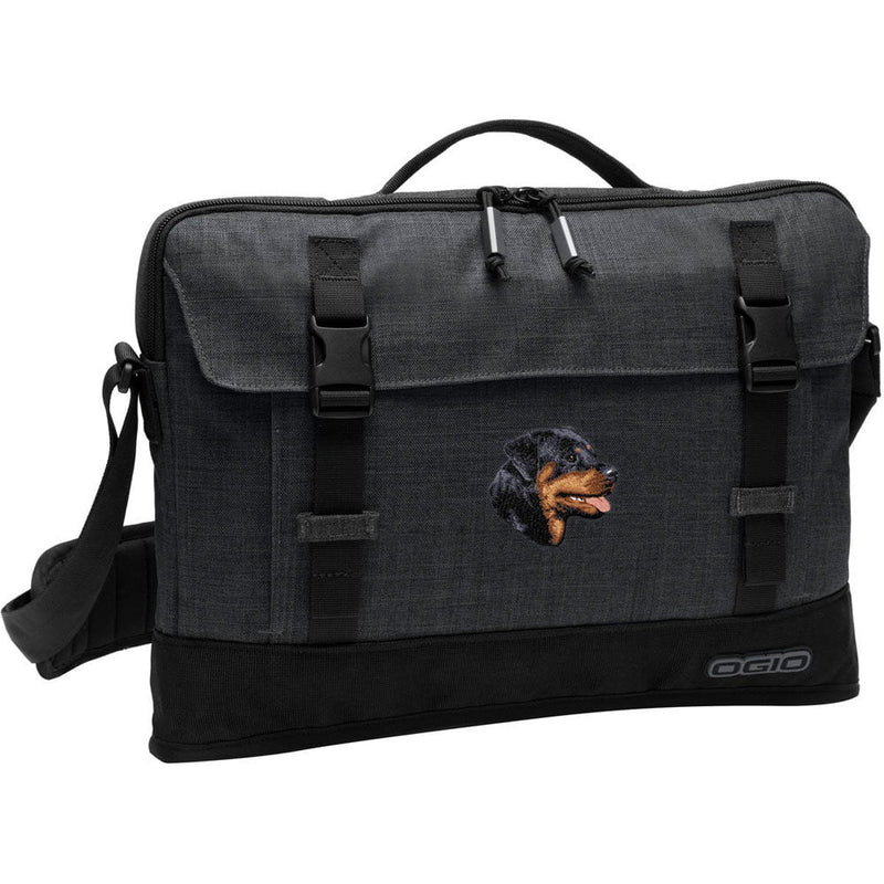 Rottweiler Embroidered Apex Slim Bag Laptop/Tablet Case