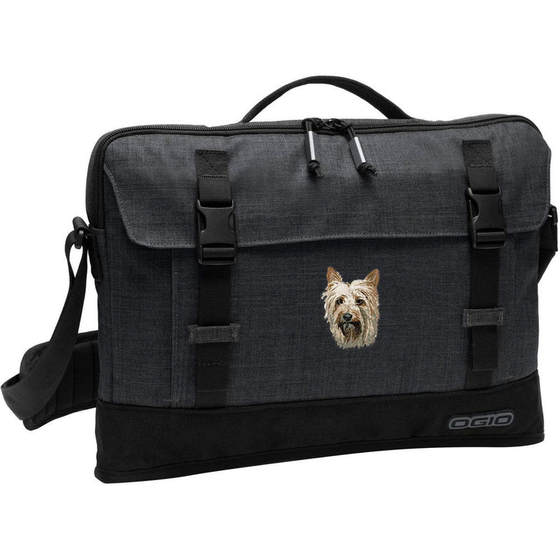 Silky Terrier Embroidered Apex Slim Bag Laptop/Tablet Case