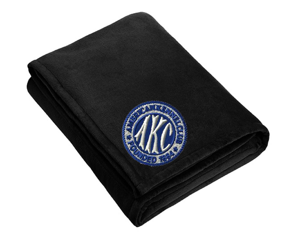 AKC Seal Embroidered Blankets