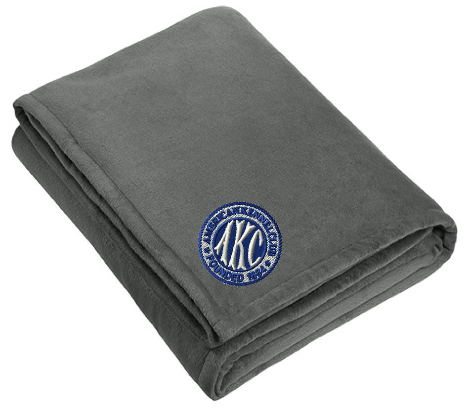 AKC Seal Embroidered Blankets