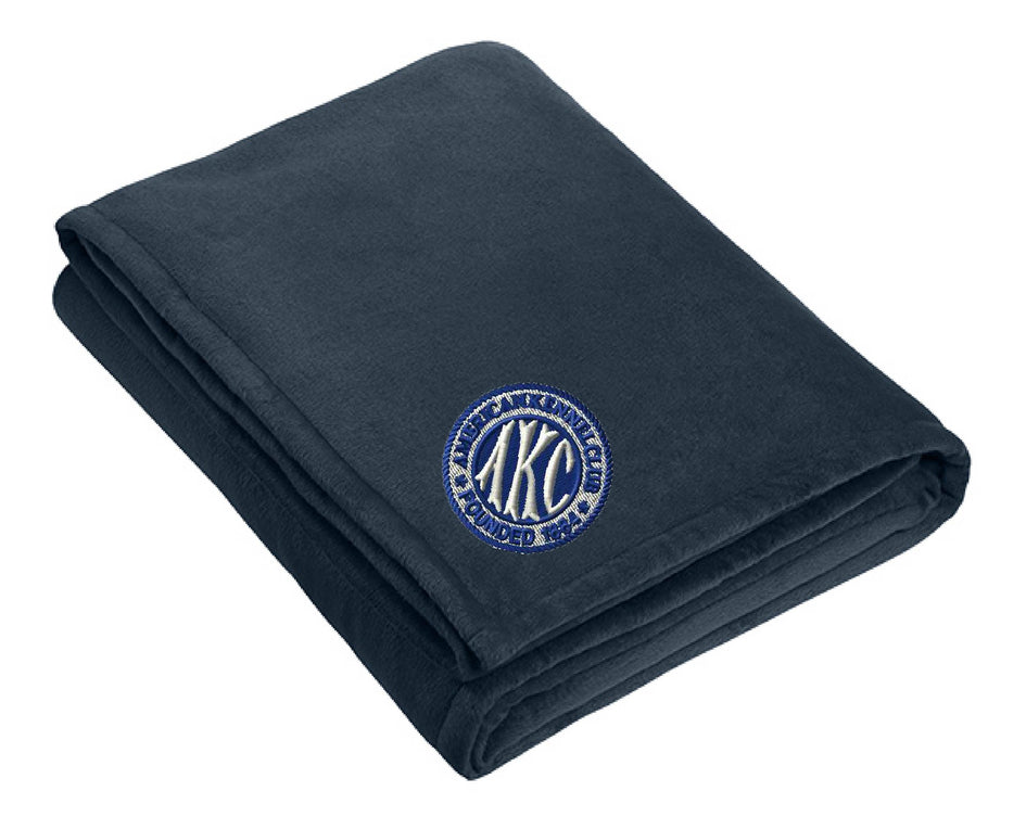 AKC Seal Embroidered Blankets