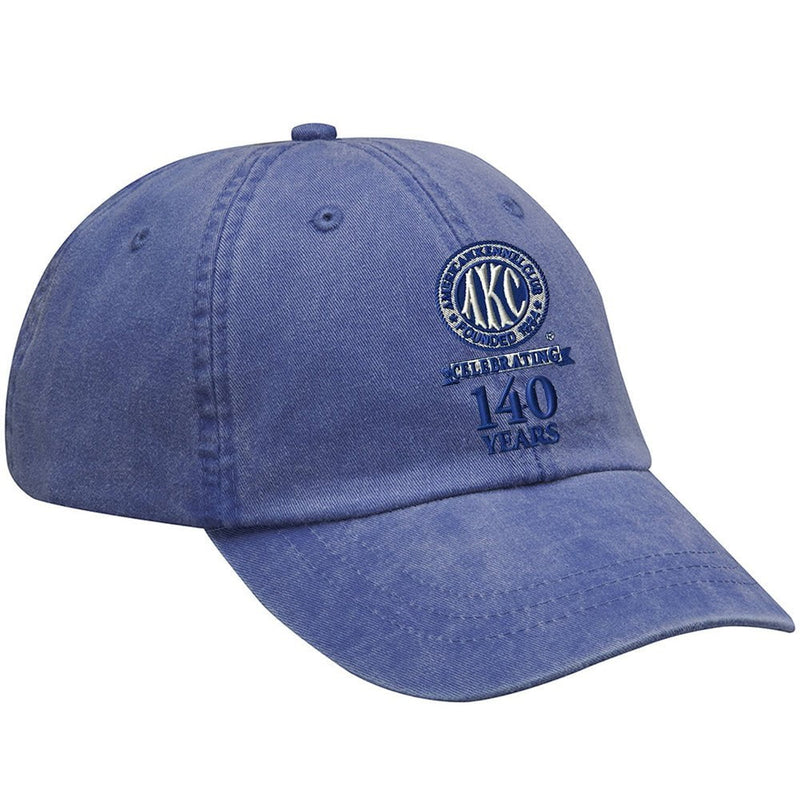 AKC 140th Anniversary  Embroidered Baseball Caps