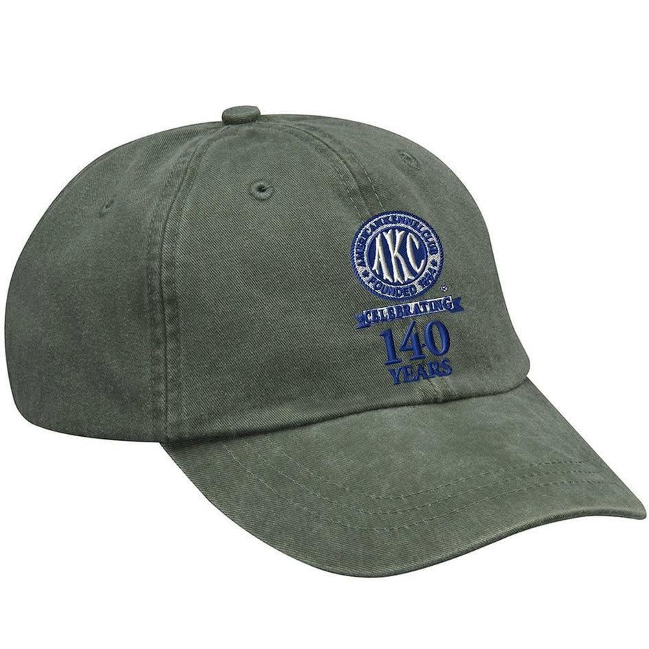 AKC 140th Anniversary  Embroidered Baseball Caps