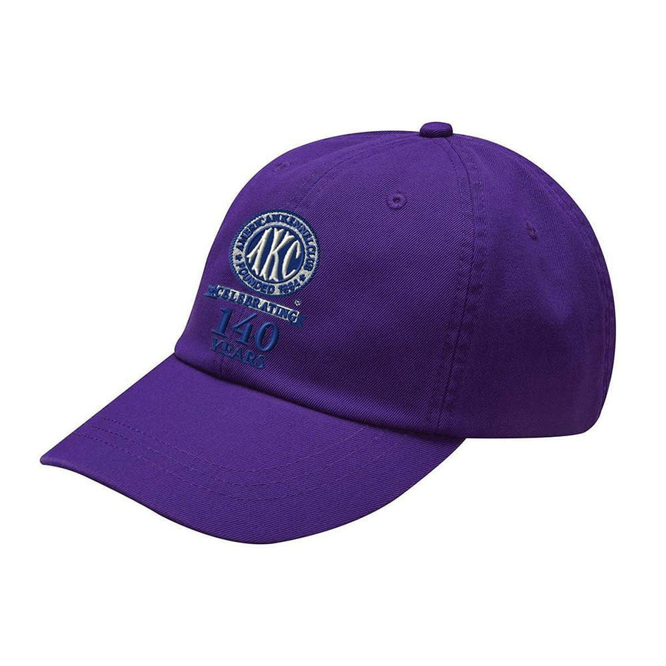 AKC 140th Anniversary  Embroidered Baseball Caps