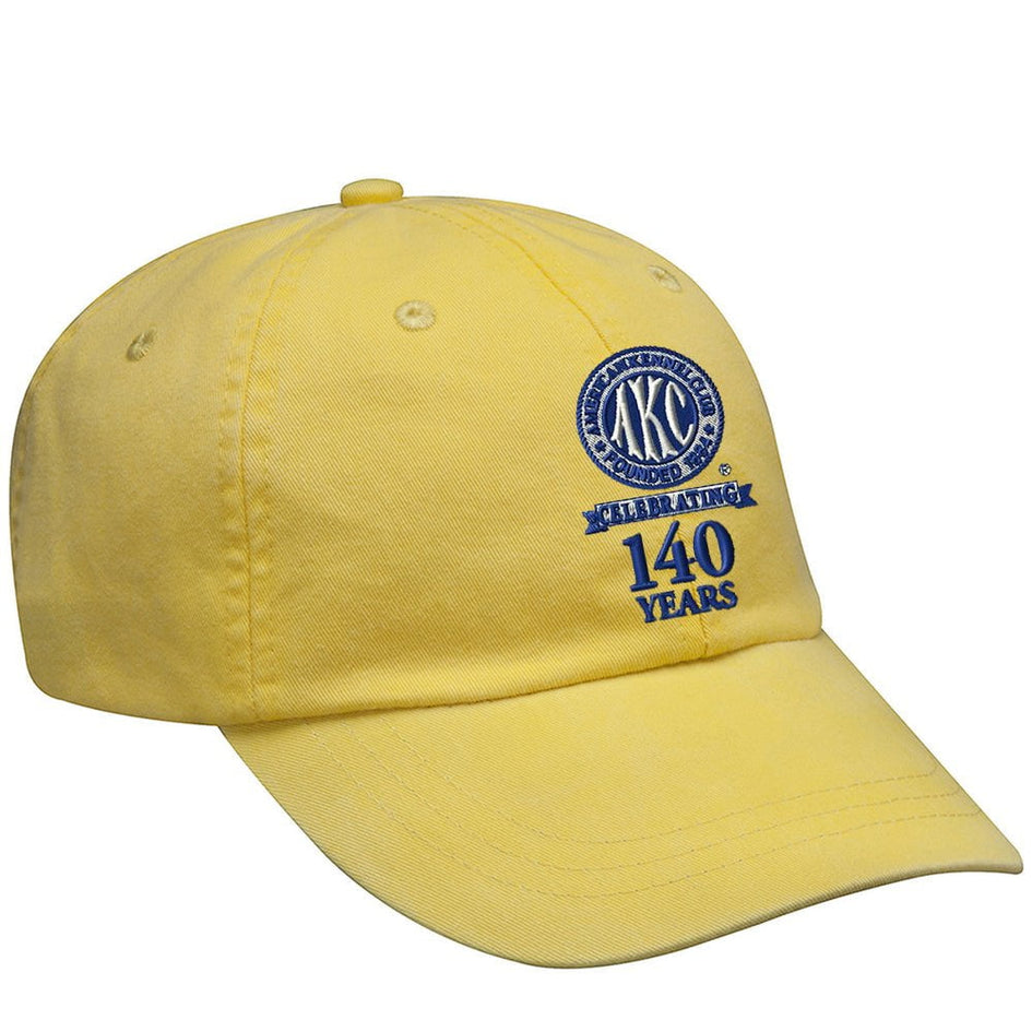 AKC 140th Anniversary  Embroidered Baseball Caps