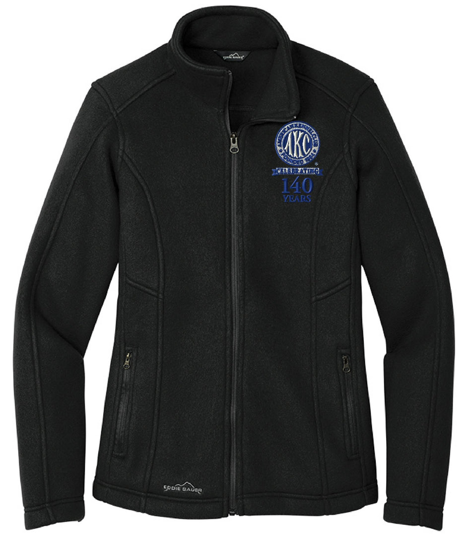 AKC 140th Anniversary  Embroidered Ladies Fleece Jackets