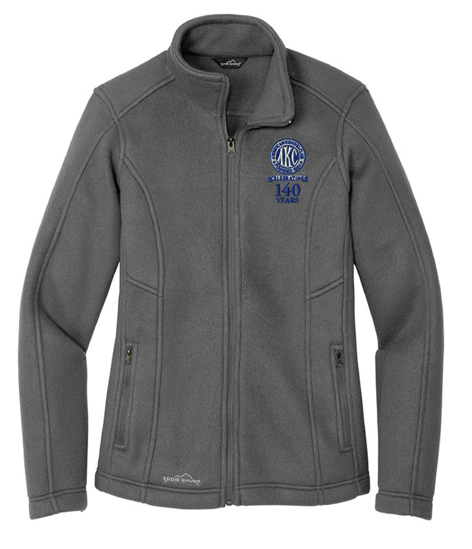 AKC 140th Anniversary  Embroidered Ladies Fleece Jackets