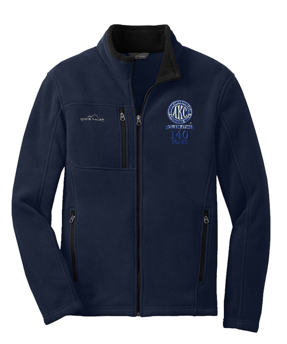 AKC 140th Anniversary  Embroidered Mens Fleece Jackets