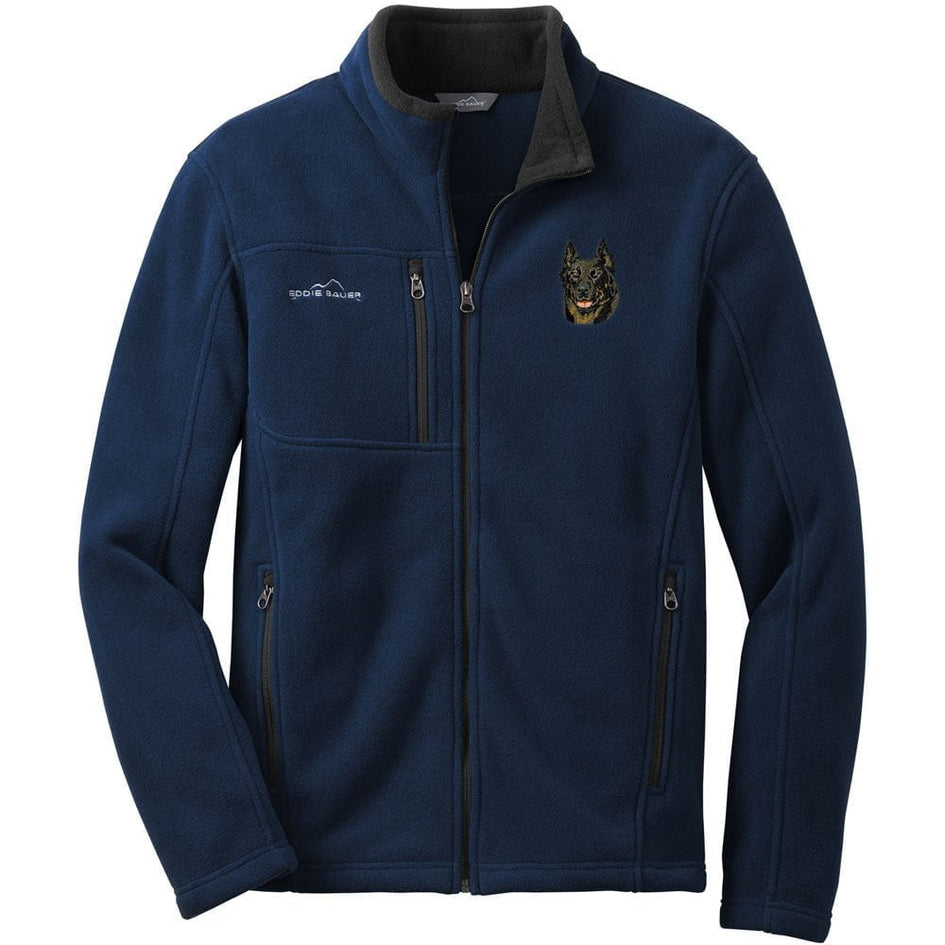 Beauceron Embroidered Mens Fleece Jackets 4XL