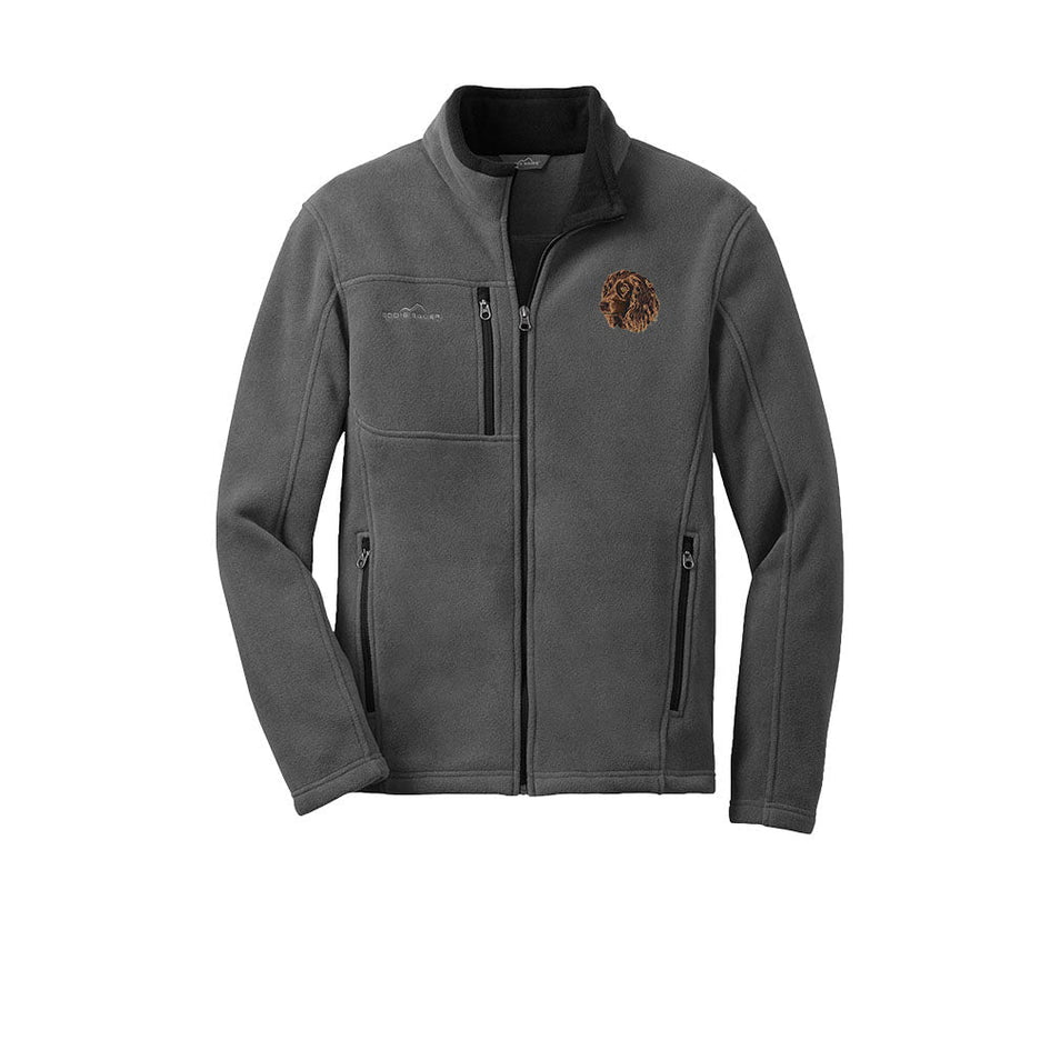 Boykin Spaniel Embroidered Mens Fleece Jackets