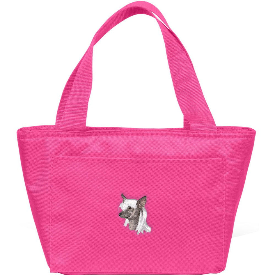 Chinese Crested Embroidered Insulated Lunch Tote