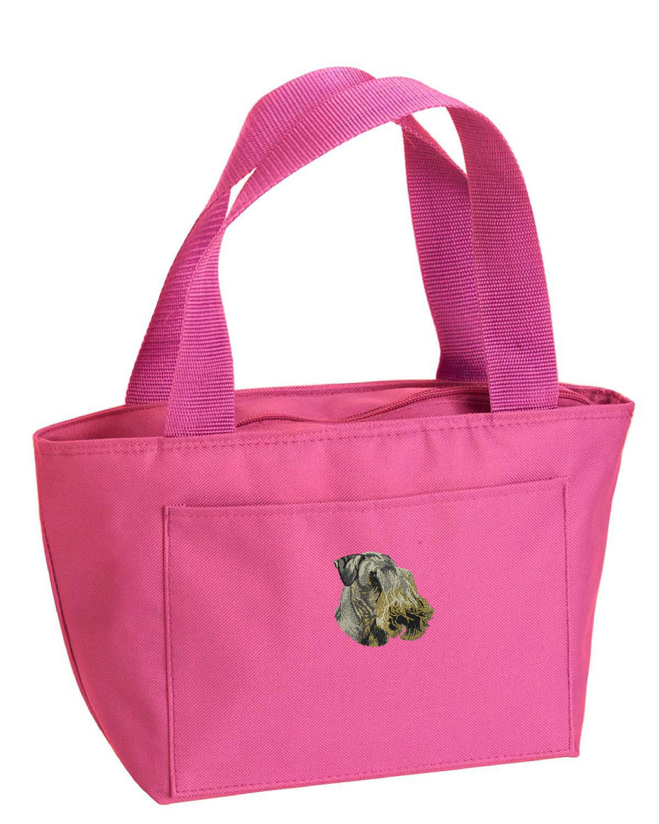 Cesky Terrier Embroidered Insulated Lunch Tote