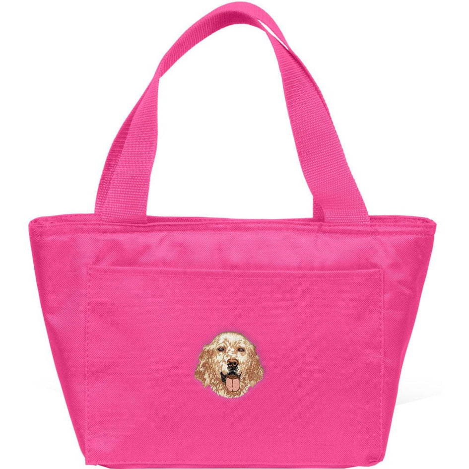 English Setter Embroidered Insulated Lunch Tote
