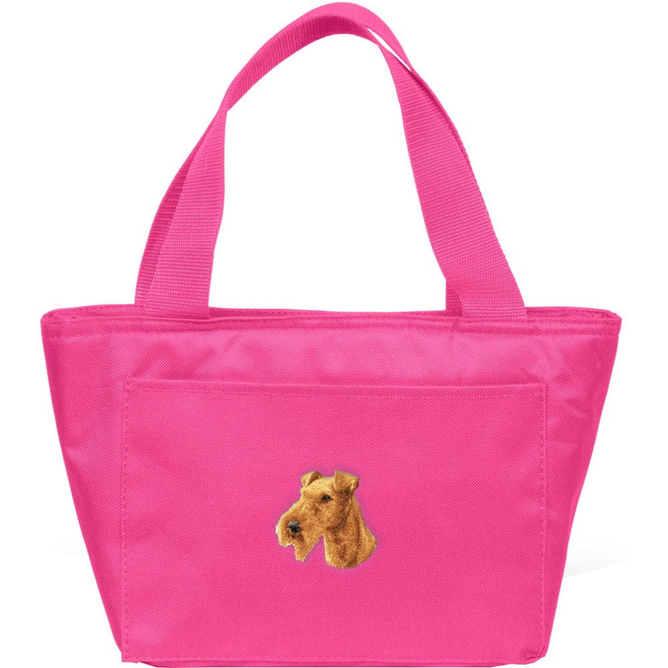 Irish Terrier Embroidered Insulated Lunch Tote