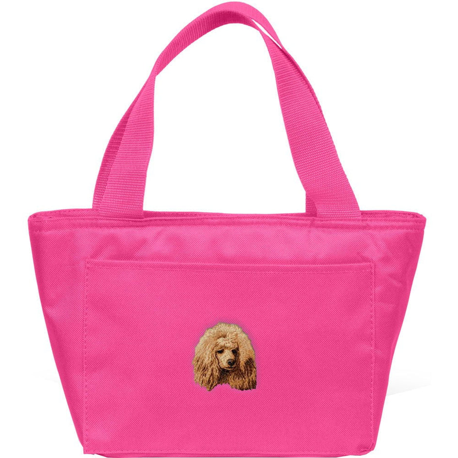 Poodle Embroidered Insulated Lunch Tote