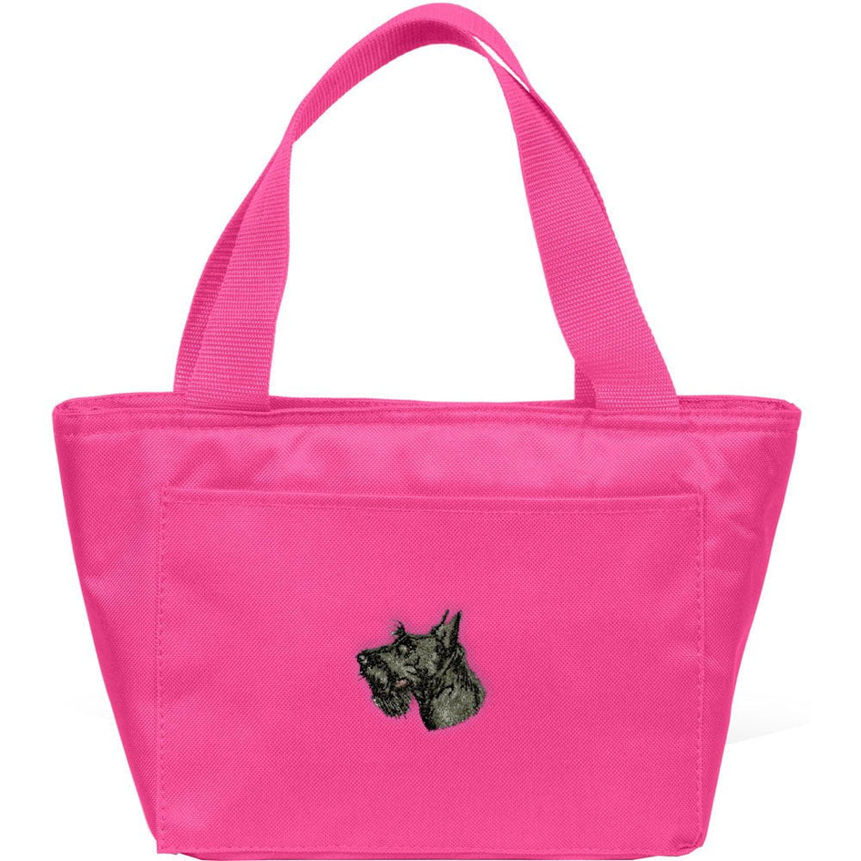 Scottish Terrier Embroidered Insulated Lunch Tote
