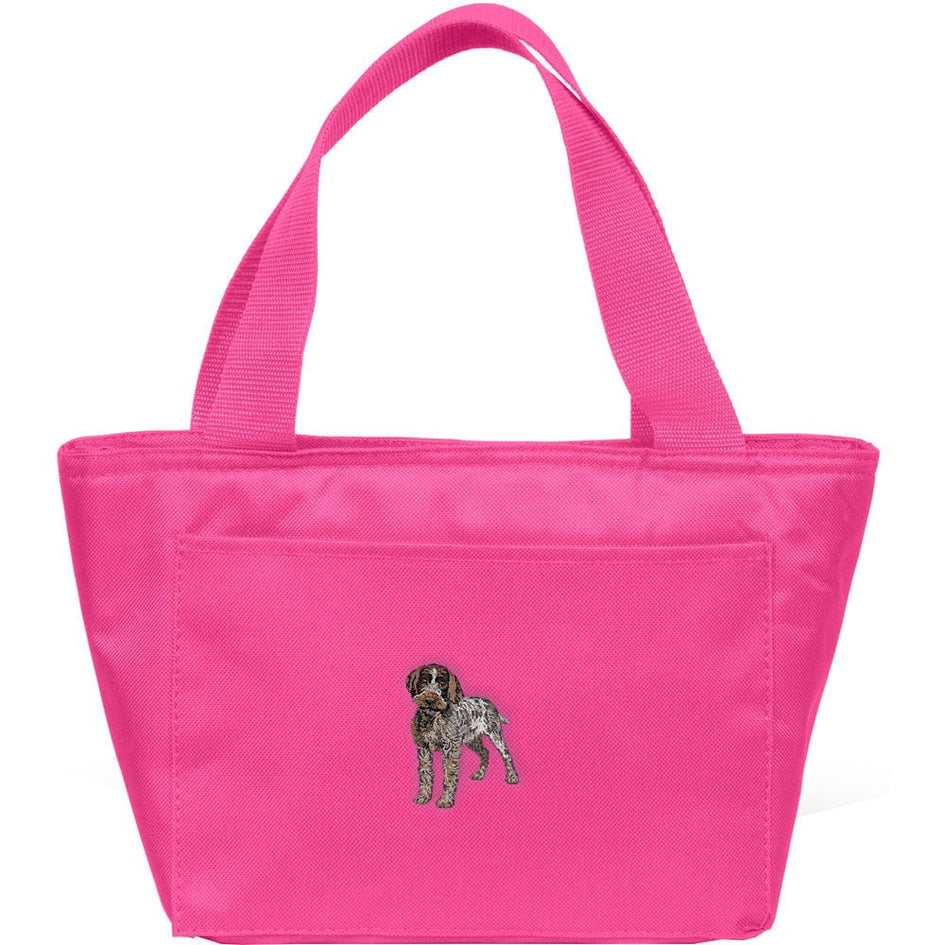 Wirehaired Pointing Griffon Embroidered Insulated Lunch Tote