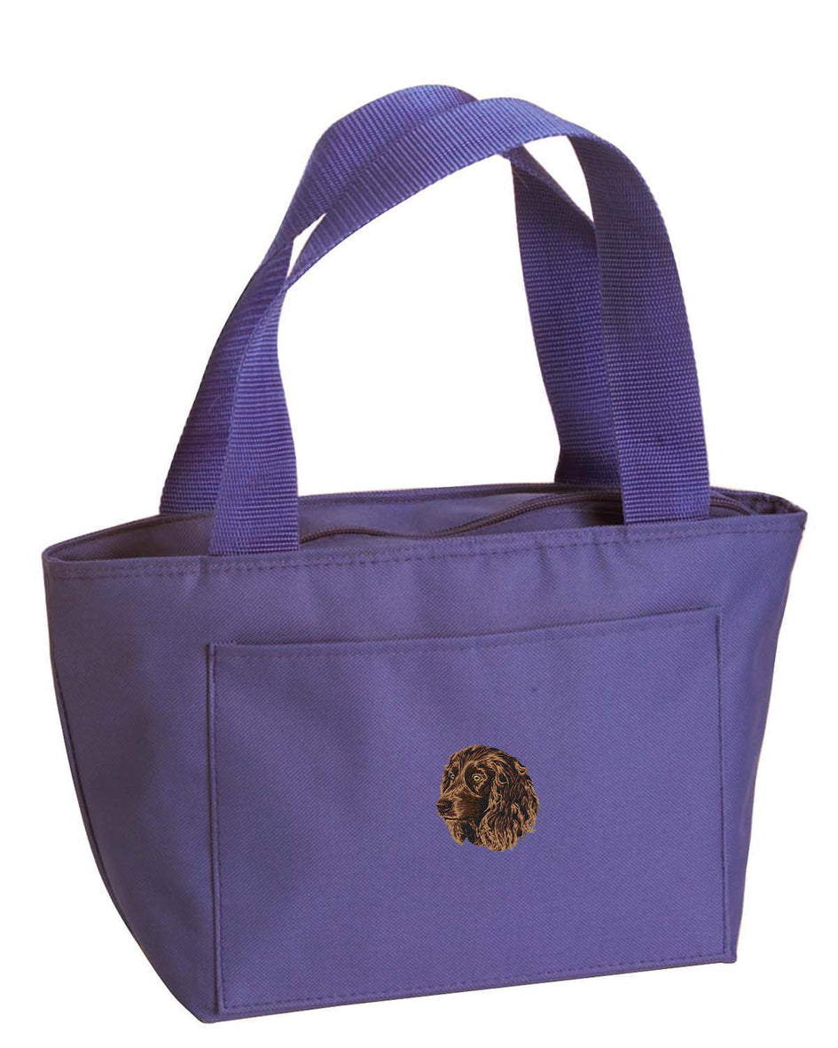 Boykin Spaniel Embroidered Insulated Lunch Tote