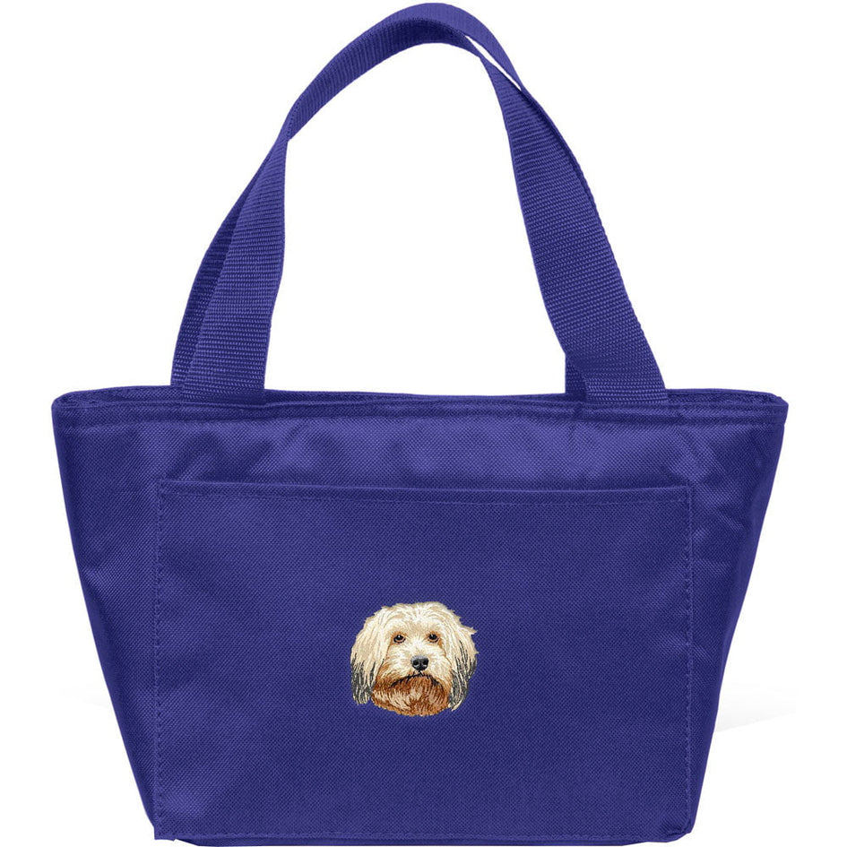 Havanese Embroidered Insulated Lunch Tote