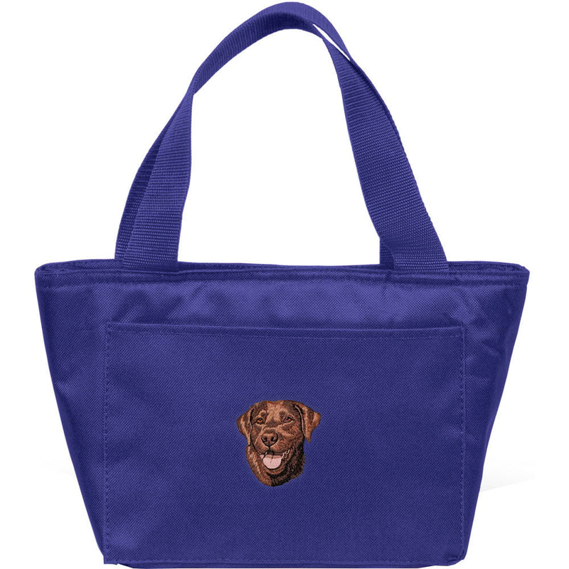 Labrador Retriever Embroidered Insulated Lunch Tote