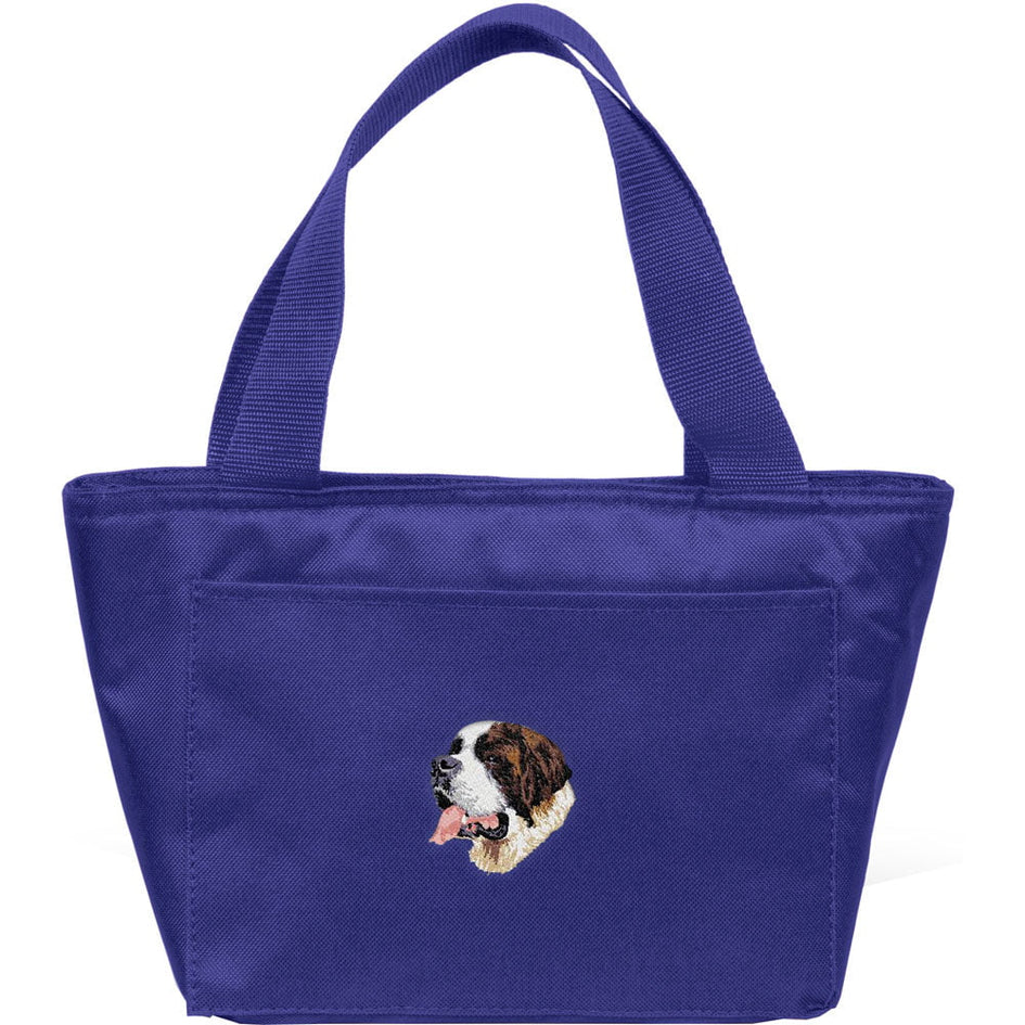 Saint Bernard Embroidered Insulated Lunch Tote